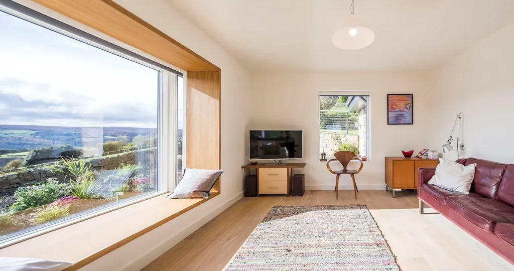 Composite window inside. Velfac