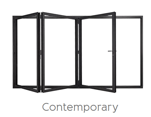 Contemporary bifold door by Origin