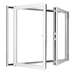 Aluminium French window by Origin