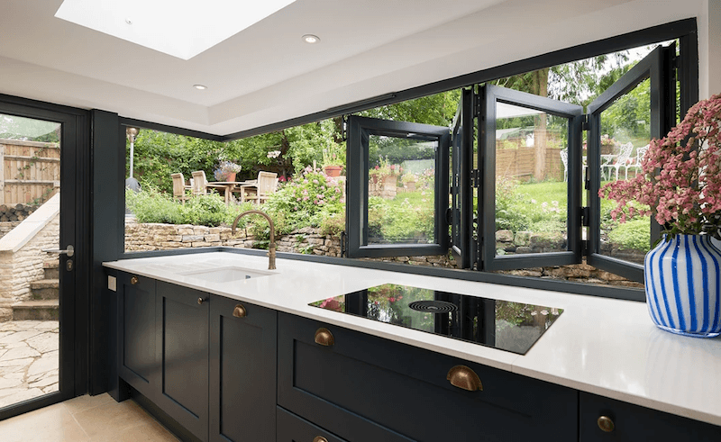Bifold windows by Origin