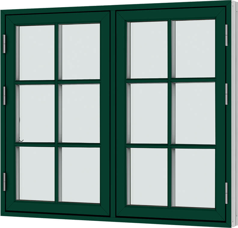 Velfac Classic aluminium side-hung window