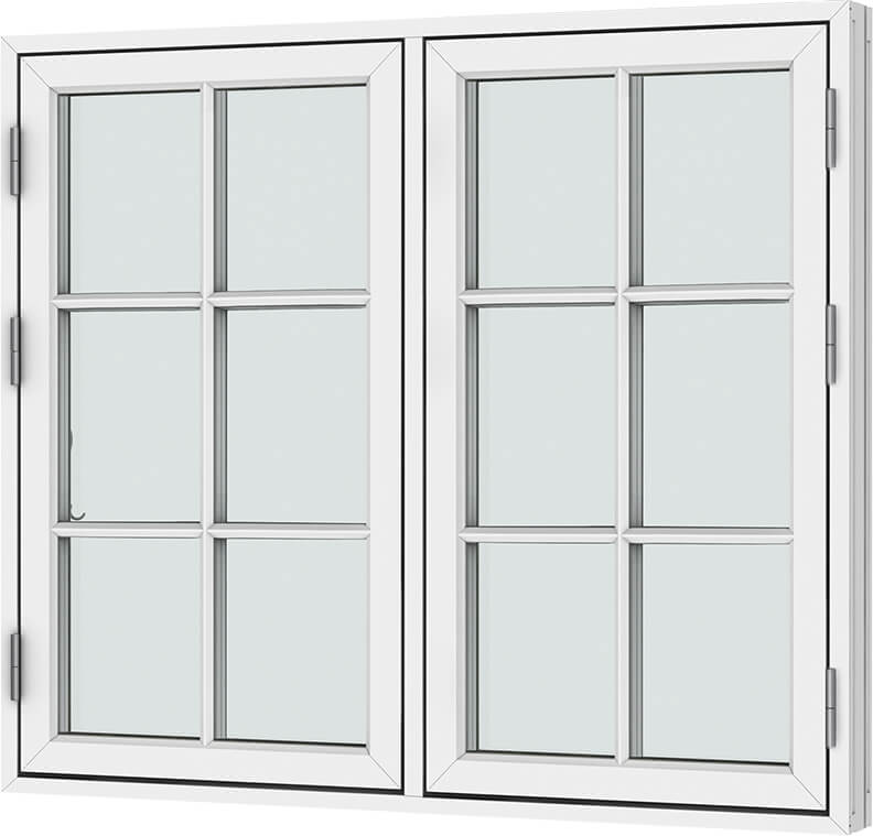 Velfac Classic aluminium side-hung window