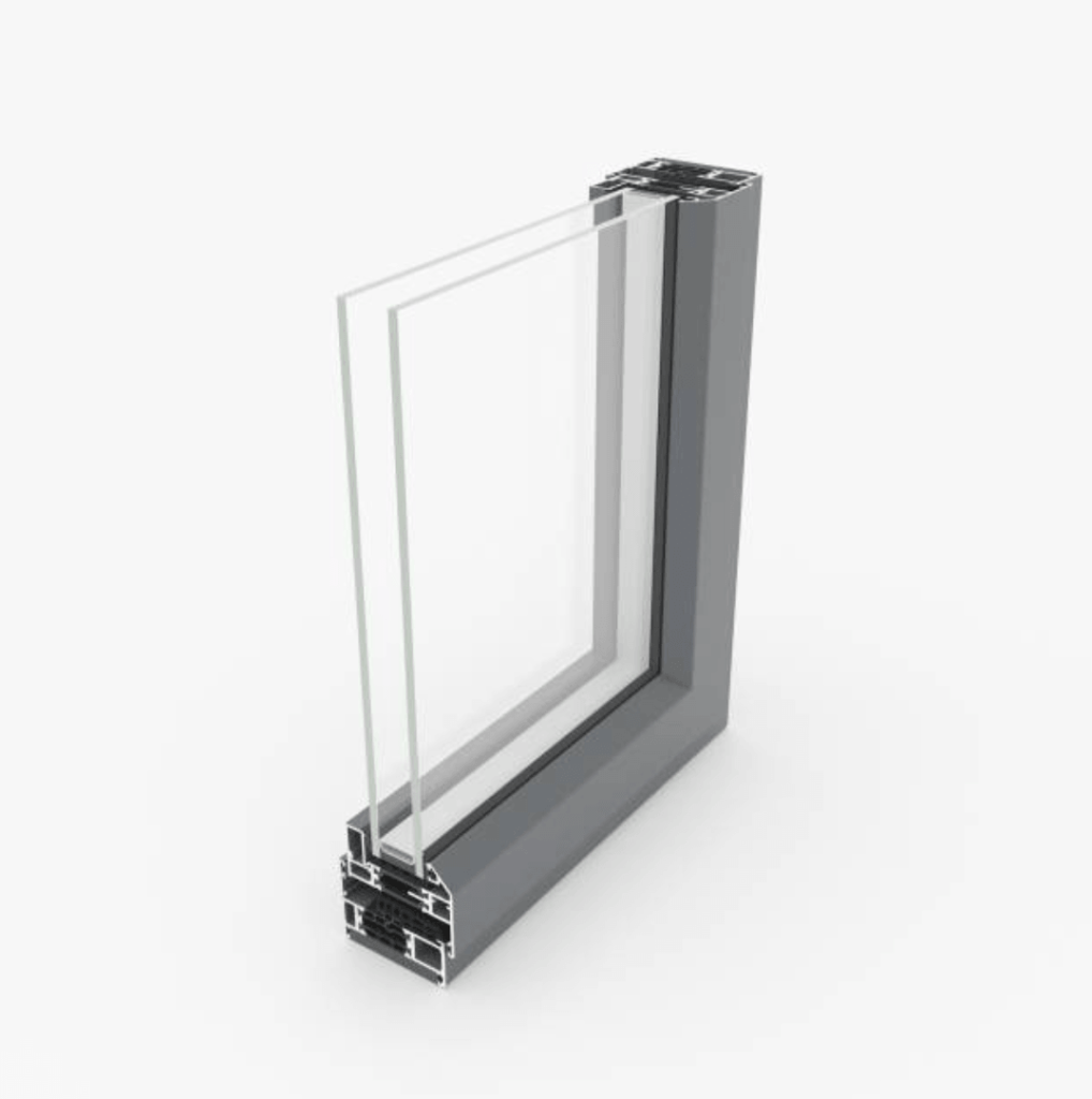 Aluminium casement windows by ALUK
