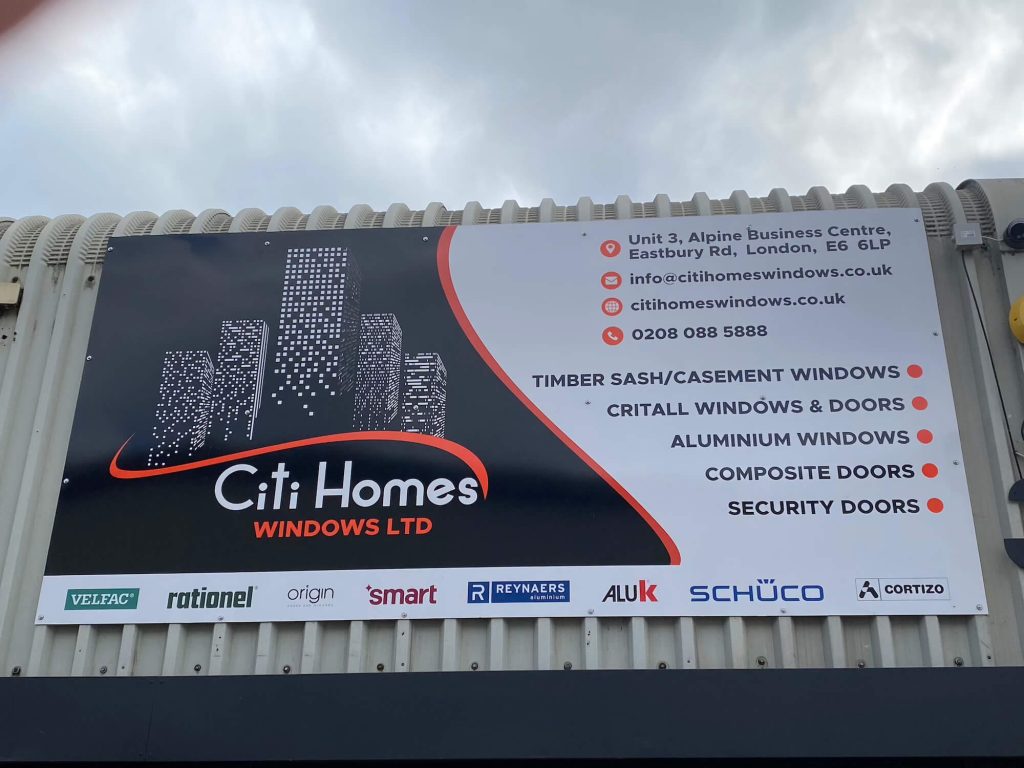 Citi Homes Windows showroom