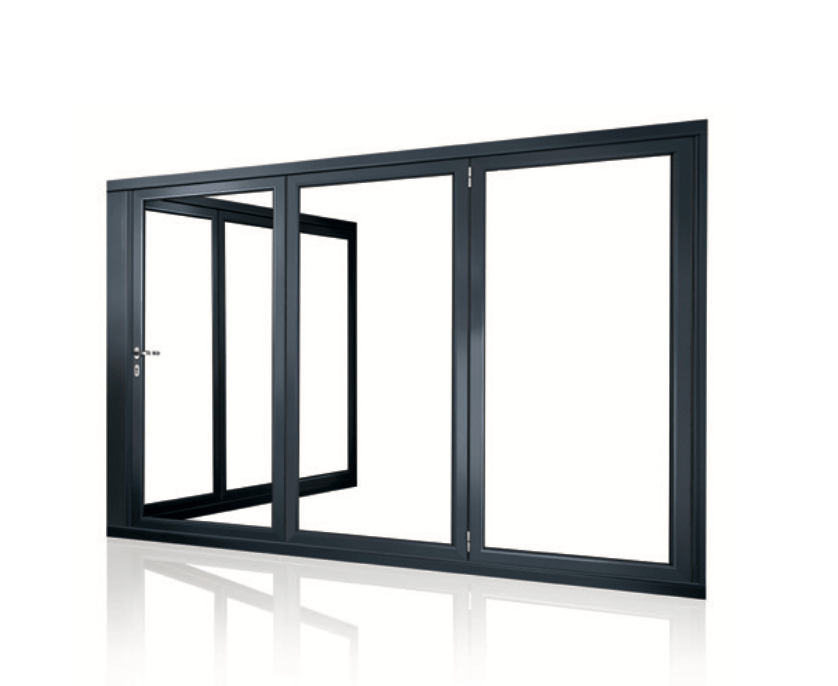 Corner bifold doors by Origin
