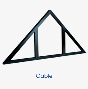 Origin OW80 gable window