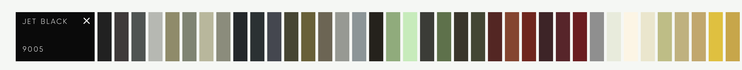 Window color range by Origin